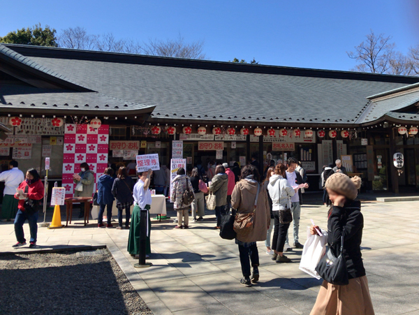 櫻木神社の混雑状況