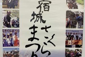 関宿城さくらまつりポスター